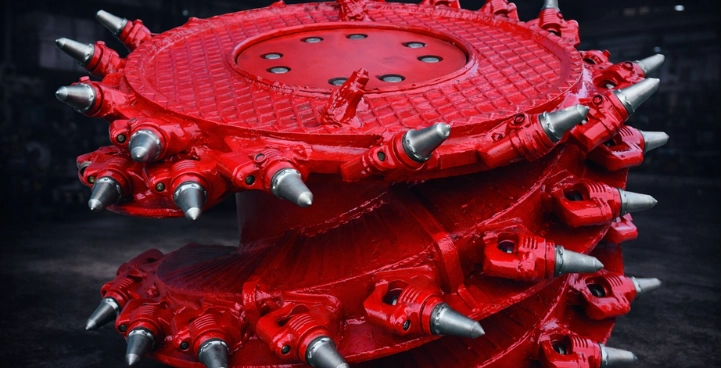 Schrämwalzen und Schneidköpfe